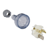 Clipsal 3 Pin Male Plug 15amp - Clear - 439S15-TR
